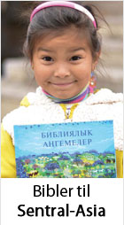 Videre vil vi selvsagt hjelpe både lille Kumushai til å få sin egen bibel – og på eget språk.